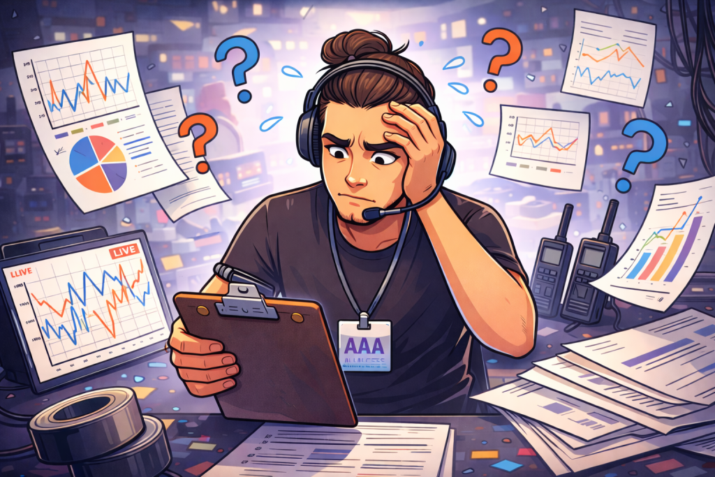 event managers - guesswork